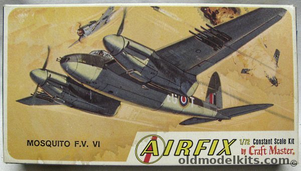 Airfix 1/72 DH Mosquito F.V. VI Craftmaster, 1205-50 plastic model kit